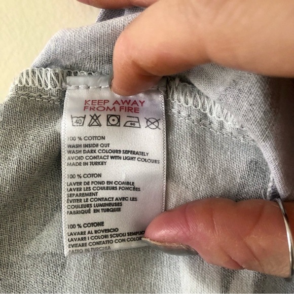 Urban Outfitters Blue Camo Cargo Pants size 0 - Picture 8 of 8